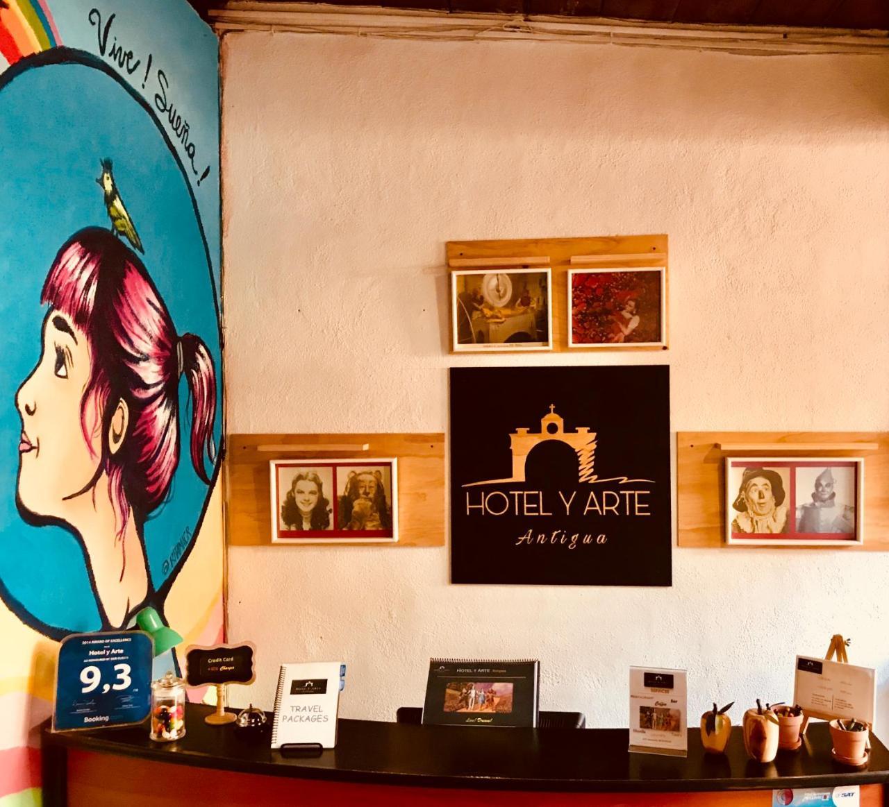 أنتيغوا غواتيمالا Hotel Y Arte Norte المظهر الخارجي الصورة