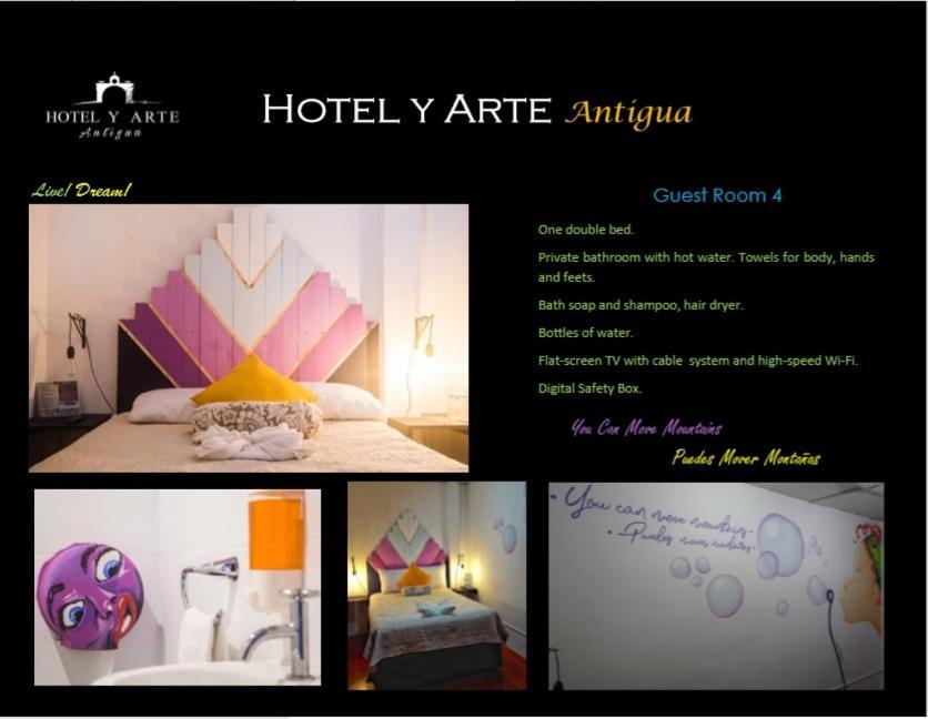 أنتيغوا غواتيمالا Hotel Y Arte Norte المظهر الخارجي الصورة