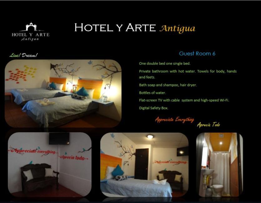 أنتيغوا غواتيمالا Hotel Y Arte Norte المظهر الخارجي الصورة
