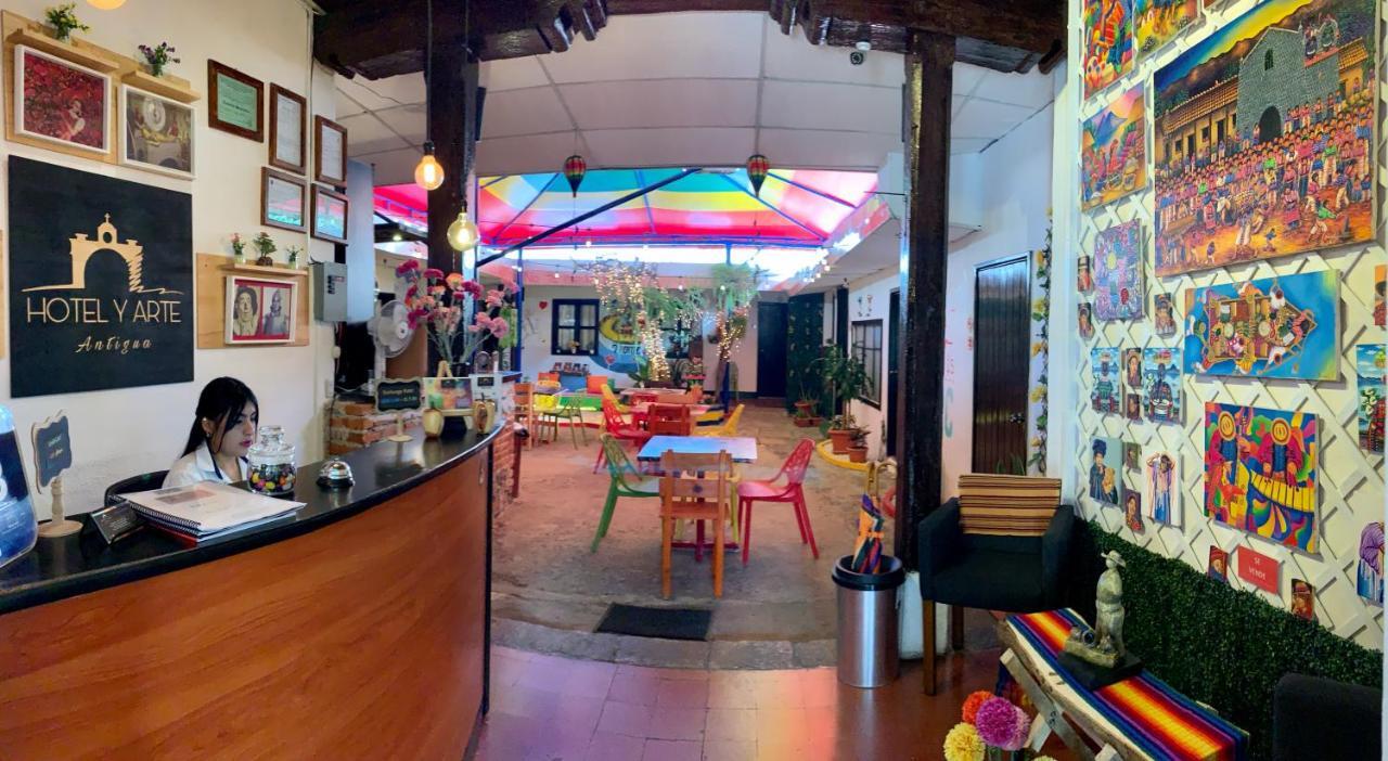 أنتيغوا غواتيمالا Hotel Y Arte Norte المظهر الخارجي الصورة